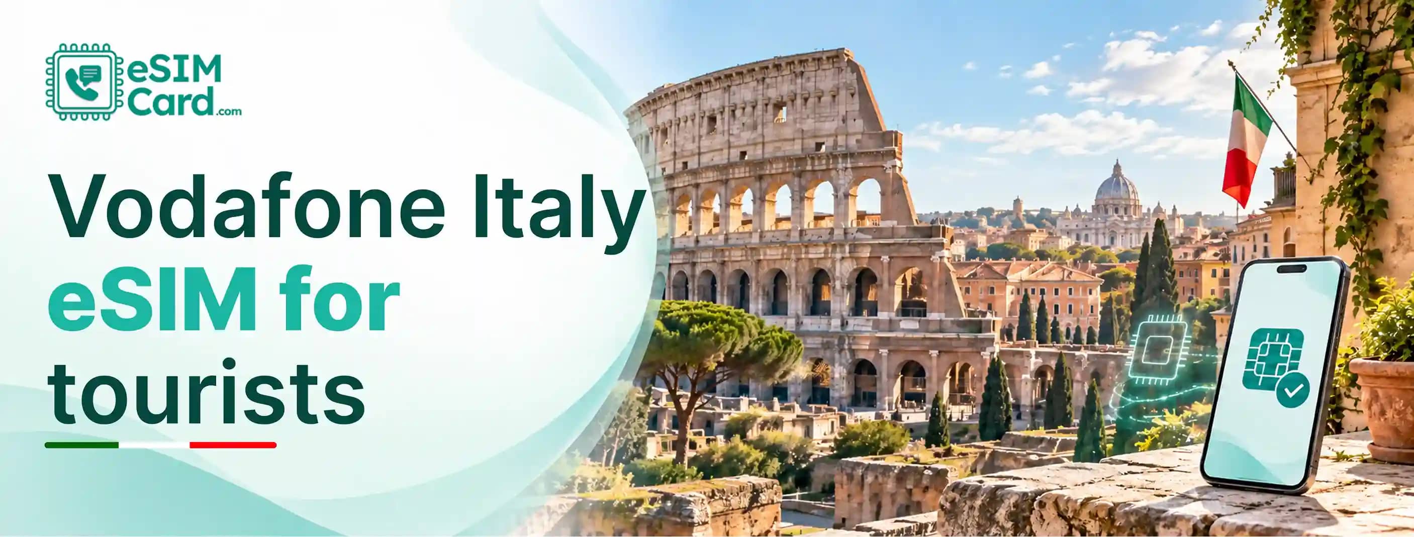 Vodafone Italy eSIM for Tourists: Plans, Prices & Setup Guide