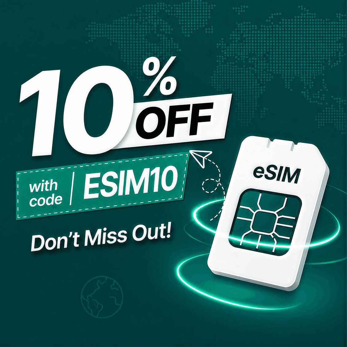 10% off eSIM with code ESIM10