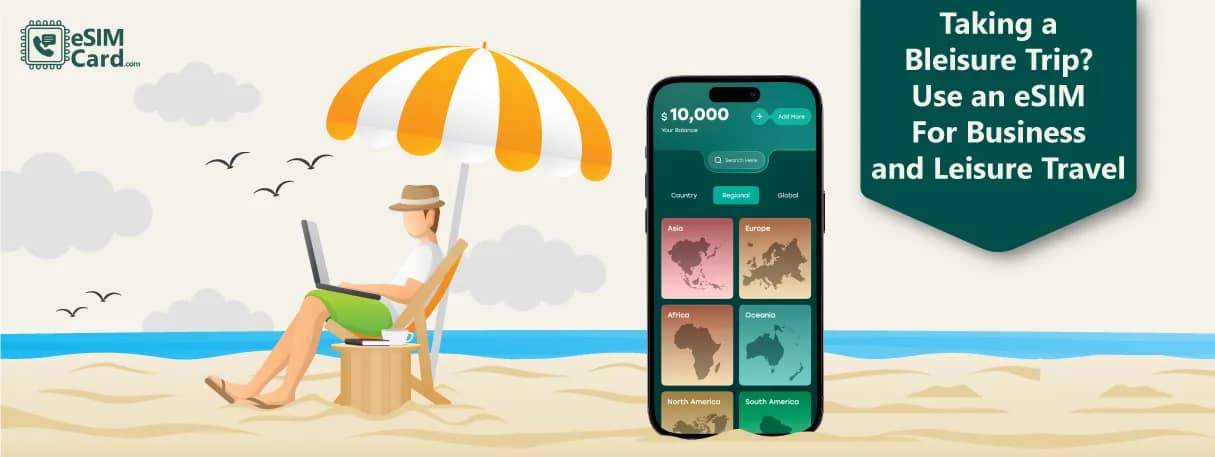 Business and Leisure Travel Trip To Canada | Bleisure With eSIM