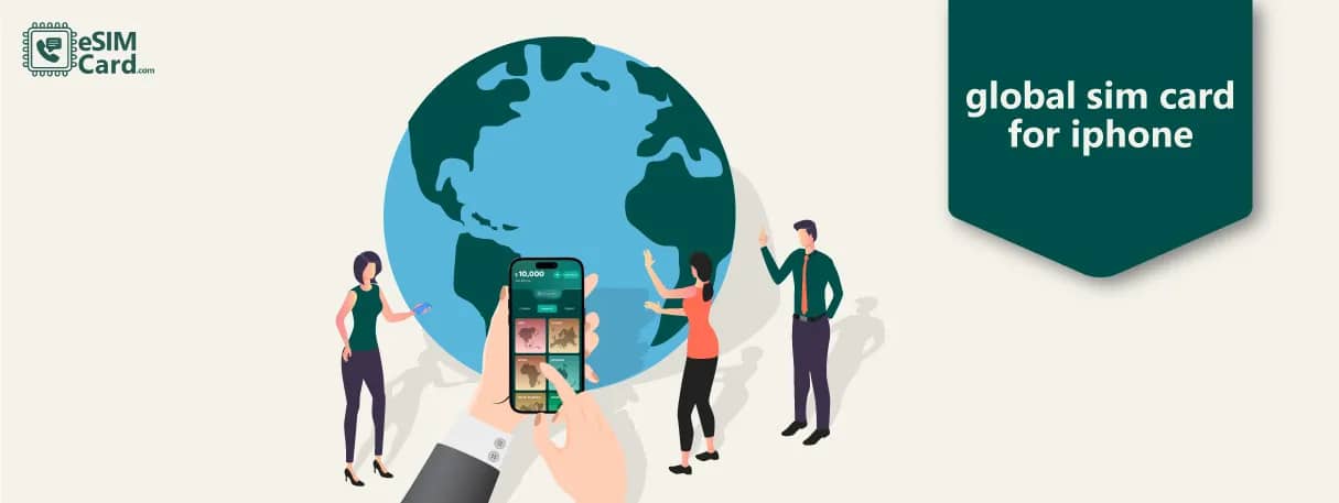 Global SIM Cards for iPhone | SIM Card vs. eSIM vs. Local SIMs