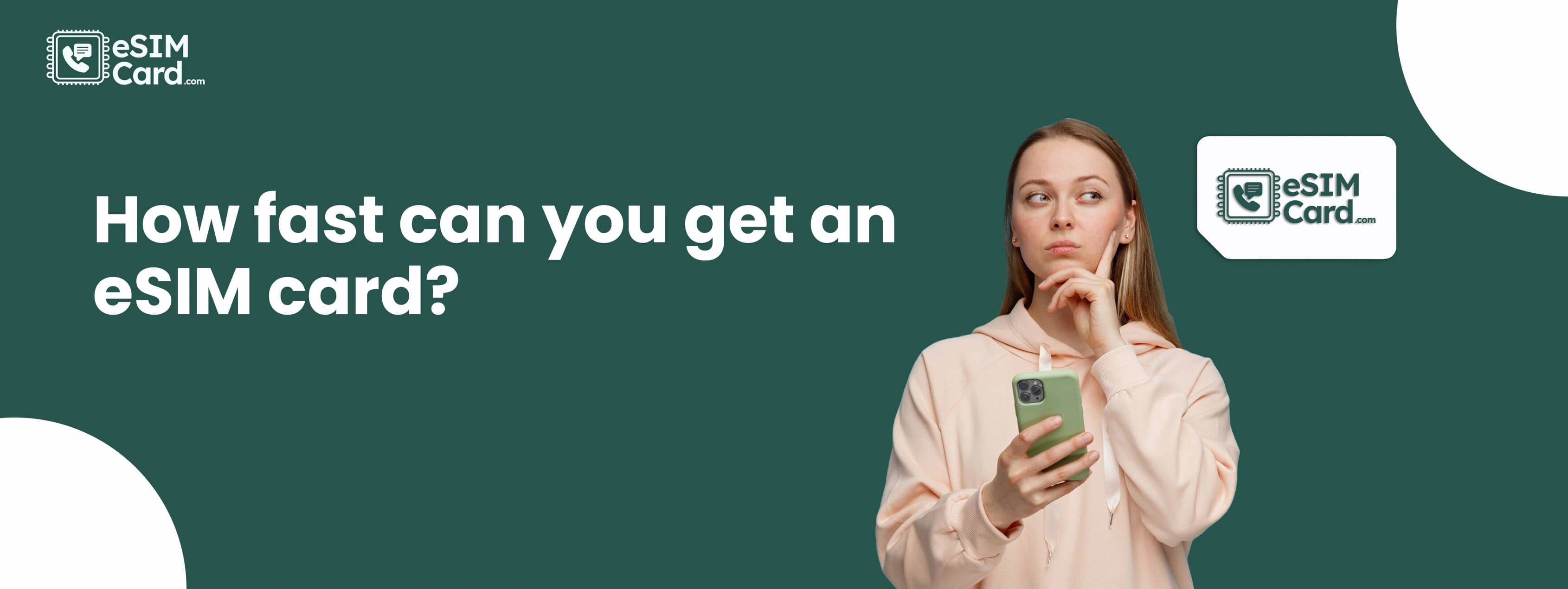 How Fast You can Get your eSIM Card | Instant Activation