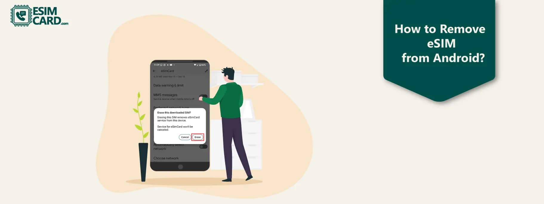How to Remove eSIM from Android? Step-by-Step Deactivation Guide