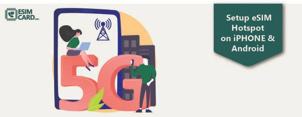 How to Setup an eSIM Hotspot on iPhone & Android?