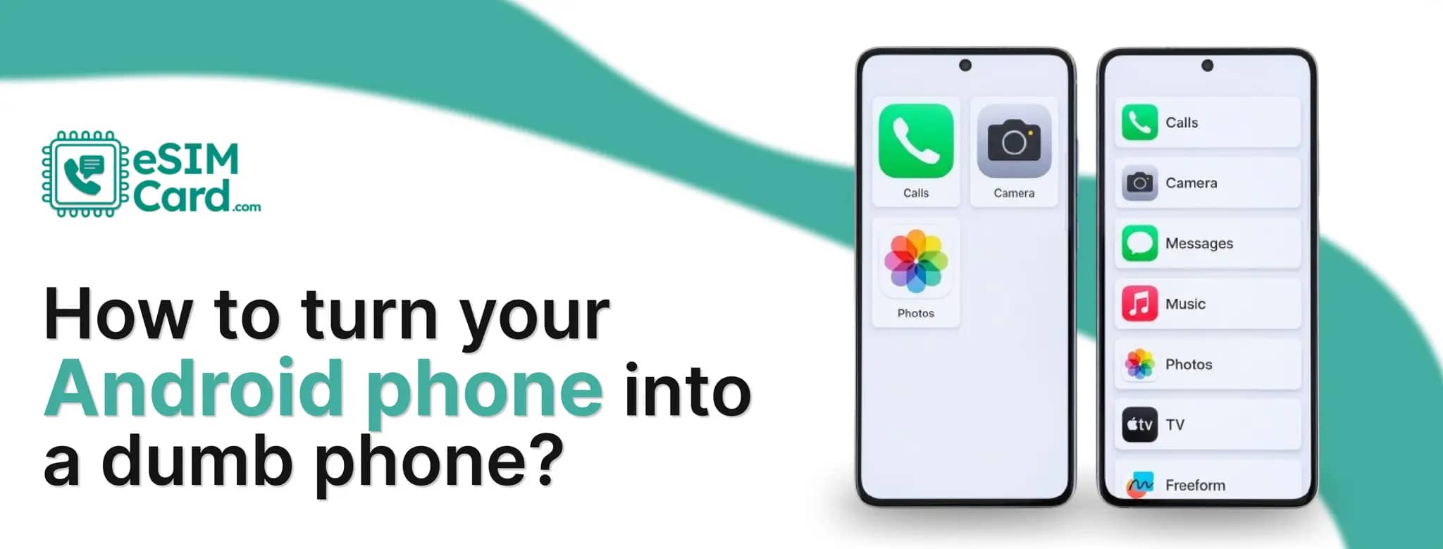 How to turn your Android phone into a dumb phone?