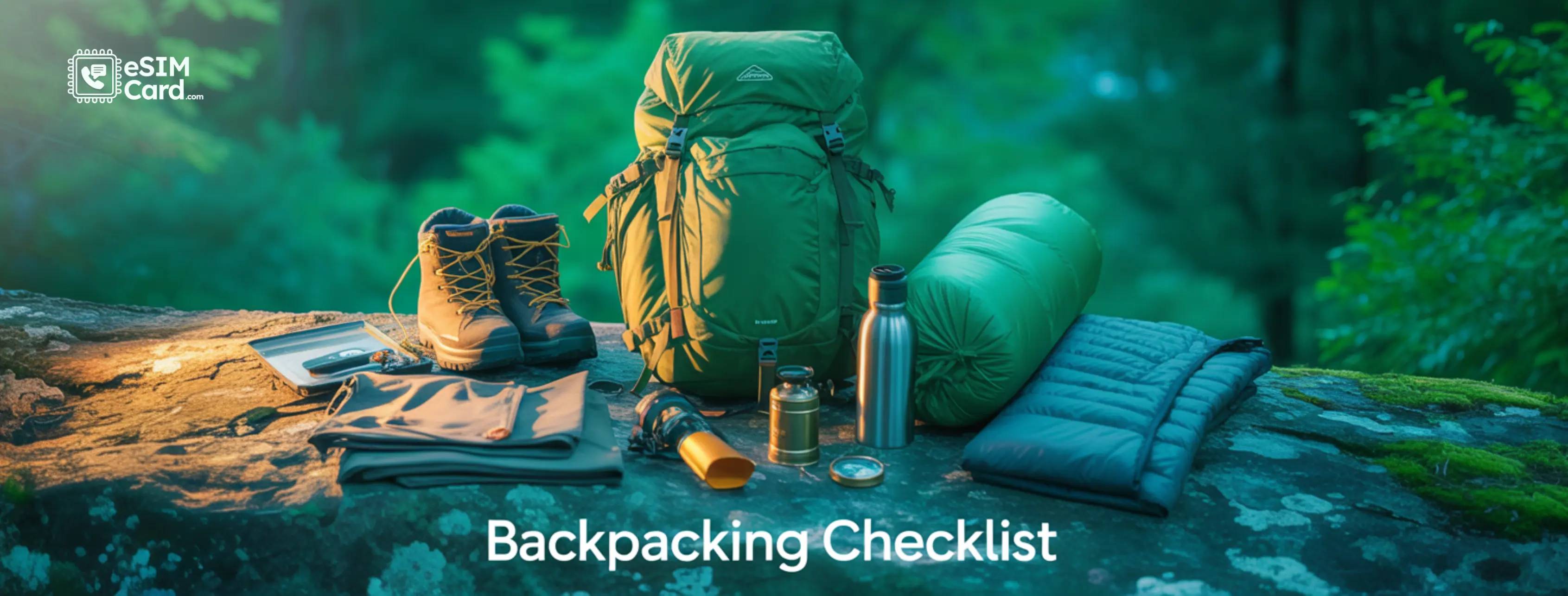 Backpacking Checklist Essential Gear for Any Adventure