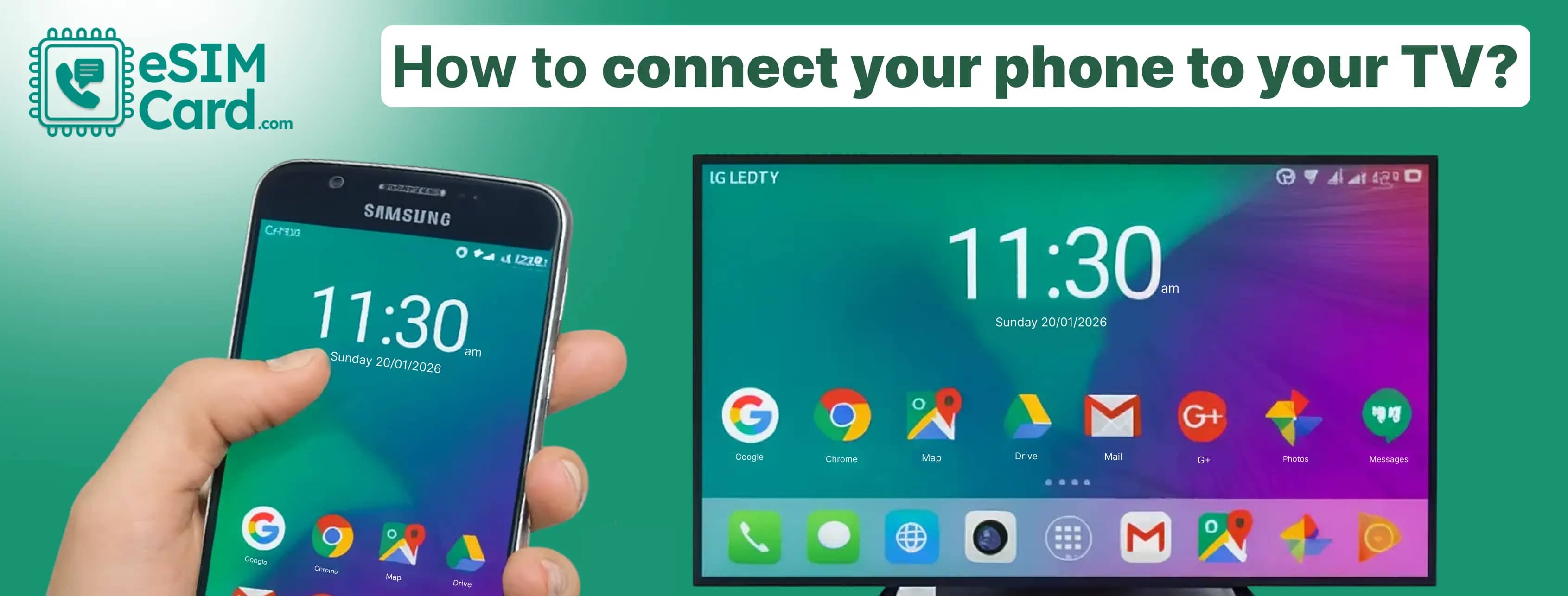 How to connect your phone to your TV?