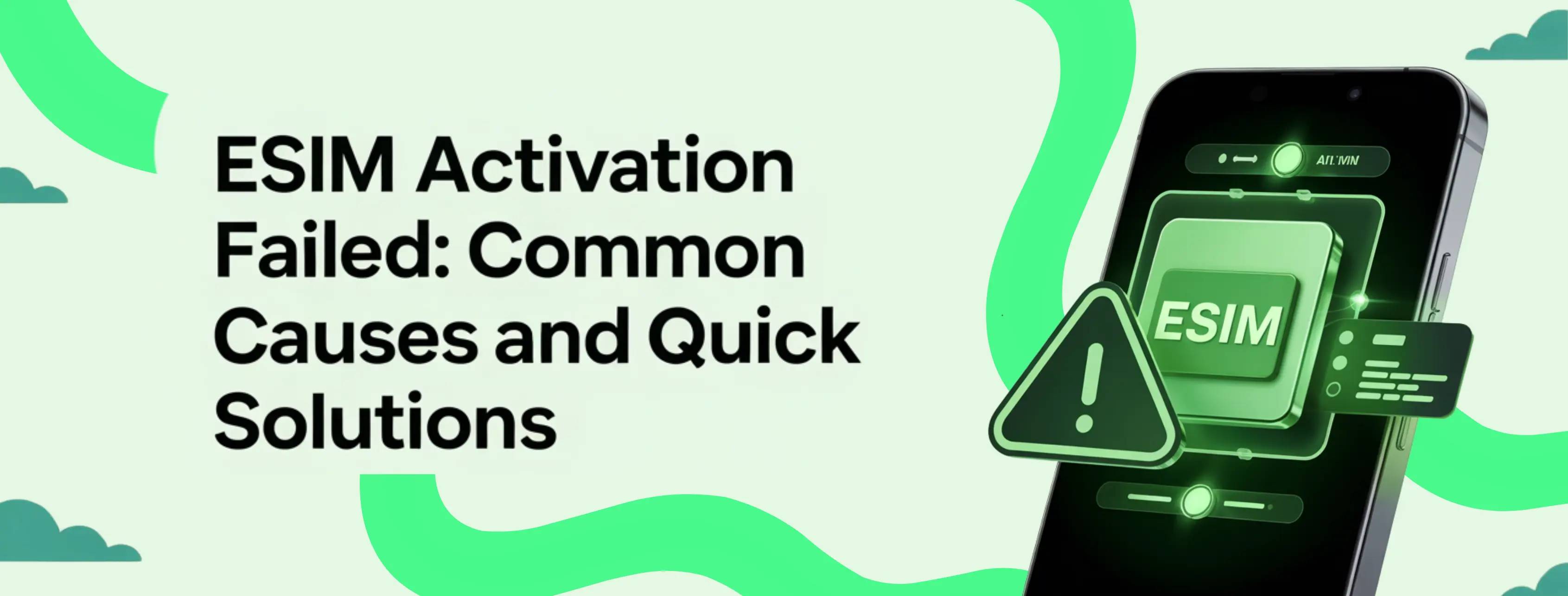 eSIM Activation Failed? Quick Fixes for iPhone & Android
