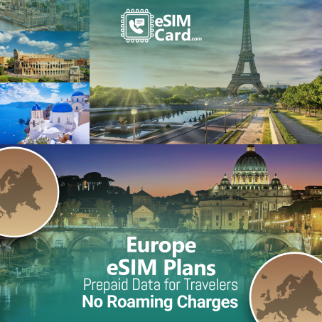 eSIMDataPlanforEurope-eSIMCard