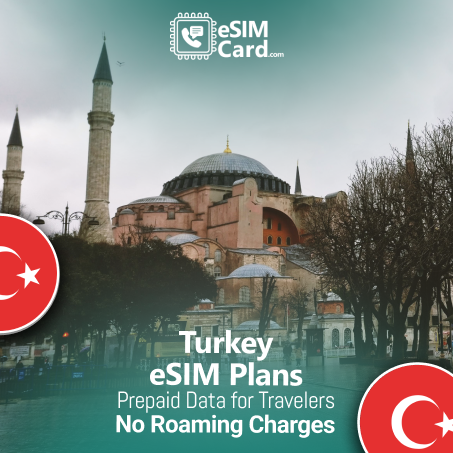 Buy Prepaid eSIM Turkey - Unlimited Data for Travel